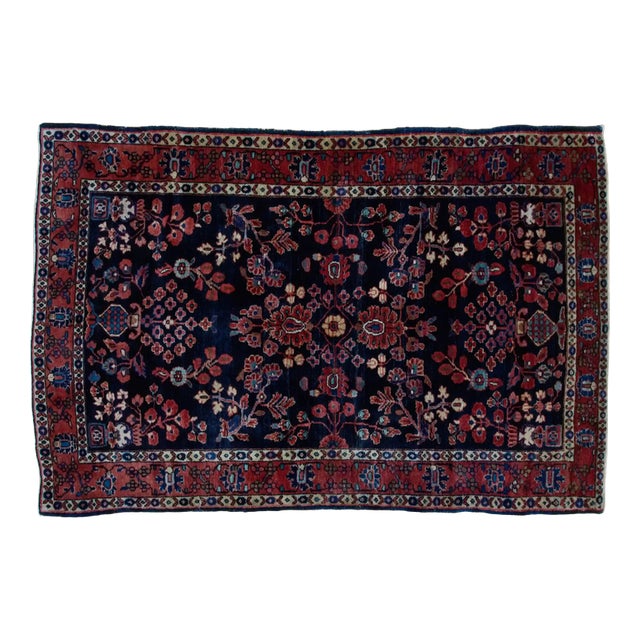 Hand-Knotted Takab Bidjar Rug For Sale