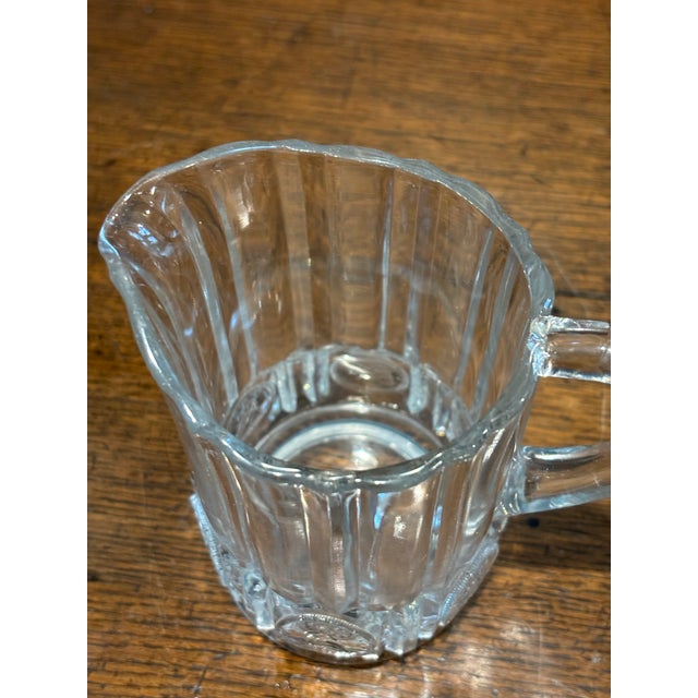 Late 19th Century 1892 Antique Early American Pattern Glass u.s. Coin Creamer Pitcher For Sale - Image 5 of 8
