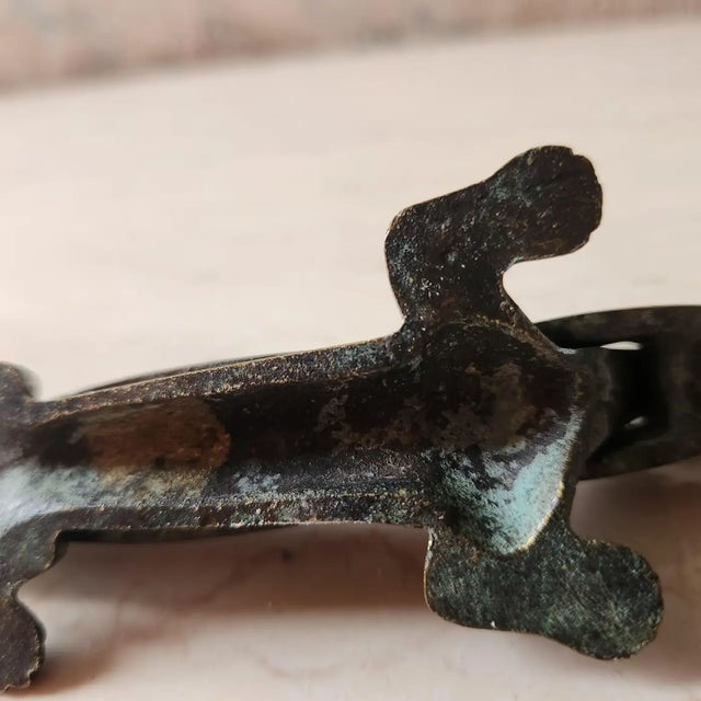 1950s European Bronze Crocodile Nutcracker Walter Bosse Style Auböck For Sale In San Diego - Image 6 of 9