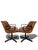 Mid-Century Modern Vintage Camel Leather Executive Chairs by Charles Pollock for Knoll, 1970s, Set of 2 For Sale - Image 3 of 12