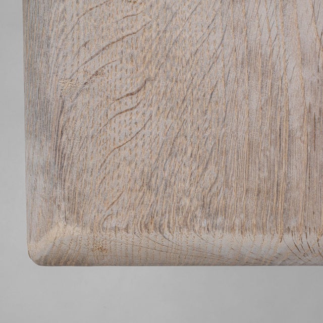 Mid 20th Century France Tan Wood Dining Table For Sale - Image 10 of 10