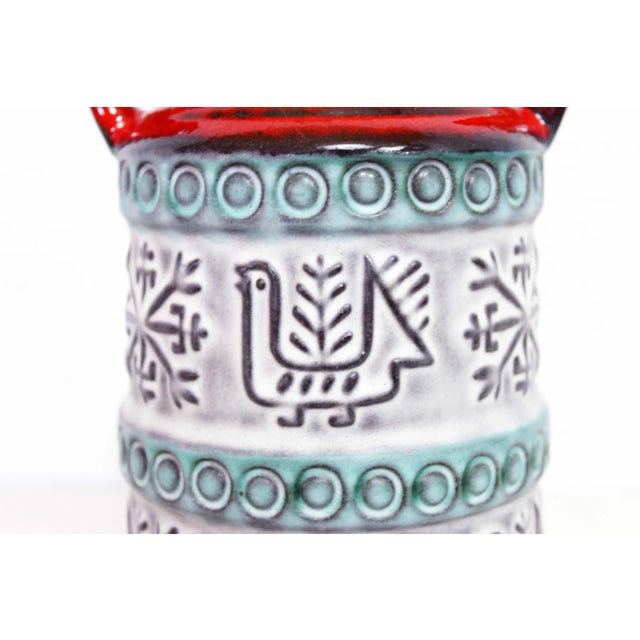 1960s German Vase from Bay Keramik, 1960s For Sale - Image 5 of 11