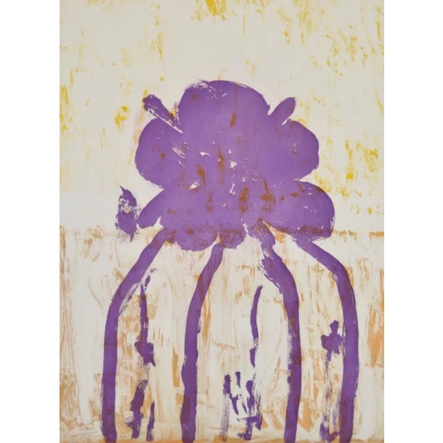 Abstract Arthur Krakower "Atherton" Original Monotype C.2004 For Sale - Image 3 of 6