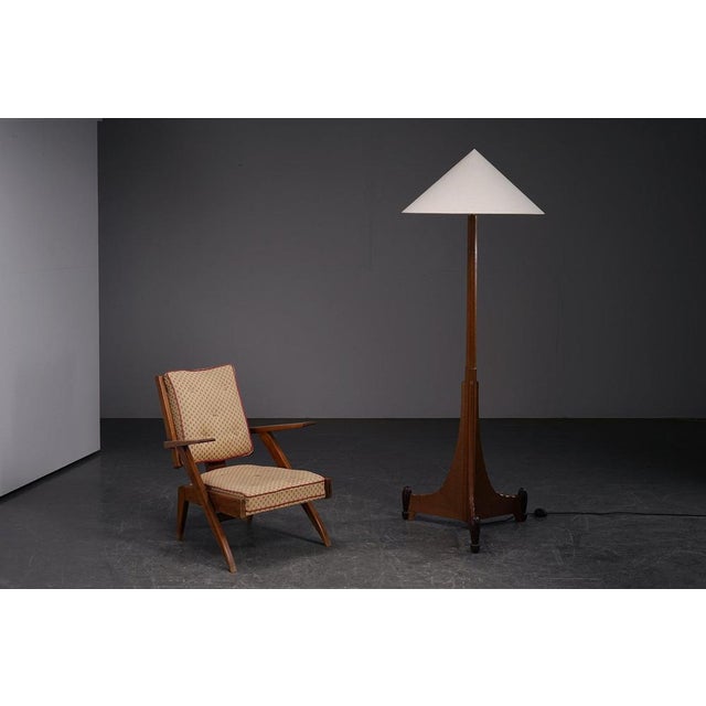 Amsterdamse School Standing Lamp from Eckhart Rotterdam For Sale - Image 3 of 17