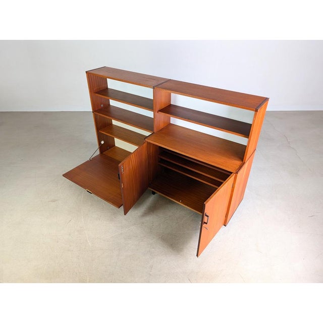 Midcentury Modern Shelving Unit by Cees Braakman and Adriaan Dekker for Pastoe For Sale - Image 6 of 13