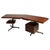 Wood Boomerang Executive Desk by Osvaldo Borsani for Tecno, 1960s For Sale - Image 12 of 12