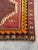 Boho Chic Vintage Orange Warm Colors Nomadic Runner For Sale - Image 3 of 5