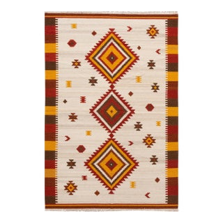 21st Century Modern Kilim Rug 6 '6'' X 9' 10''. For Sale