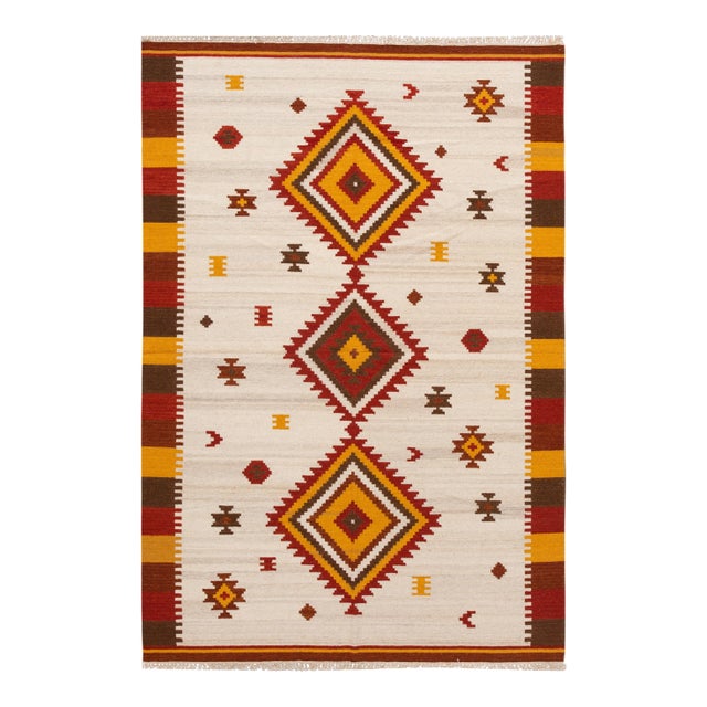 21st Century Modern Kilim Rug 6 '6'' X 9' 10''. For Sale
