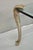Vintage French Hollywood Regency Beveled Glass Bronze Cabriole Leg Coffee Table For Sale - Image 10 of 11