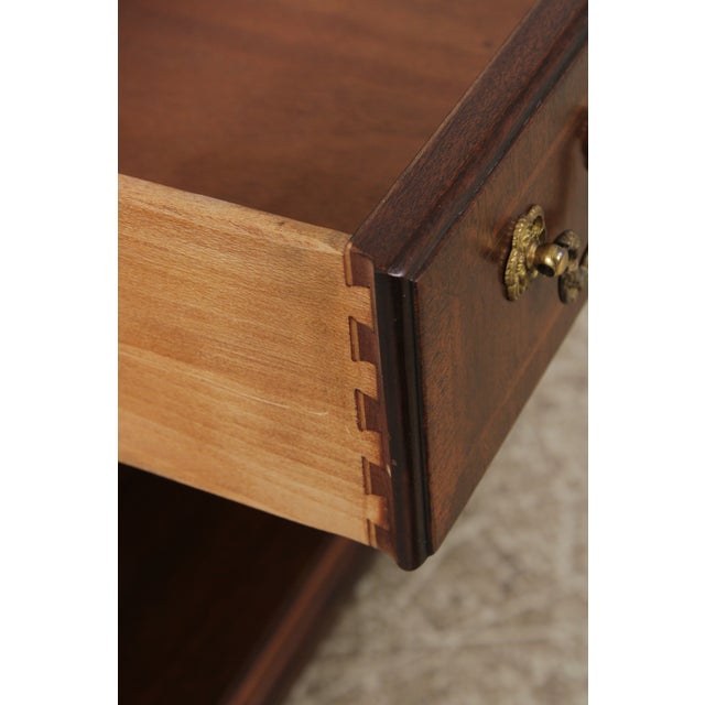 Kindel Mahogany Chippendale Style Nightstand For Sale In Philadelphia - Image 6 of 12