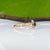 Metal Black Diamond Ring With Earth-Mined Diamond Accents: Solid 14k Gold, 3.6mm, Size 6.75 For Sale - Image 7 of 9