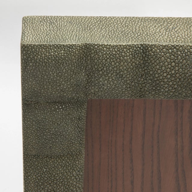 Picture Frame 5x7” in Quilted Grey Shagreen by R&y Augousti For Sale - Image 9 of 9