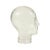 Vintage Glass Display Head, 1960s For Sale - Image 3 of 12