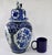 Vintage Large 15" Delft Blue Lidded Baluster Urn Ginger Jar by Boch for Royal Sphinx For Sale - Image 10 of 11
