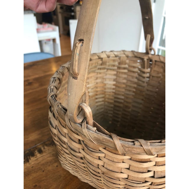 20th Century Tribal Ho-Chunk Inspired Basket For Sale - Image 4 of 7