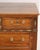 18th Century Louis XVI Walnut Chest of Drawers with Brass Inlay, France, Late 18th Century For Sale - Image 5 of 10