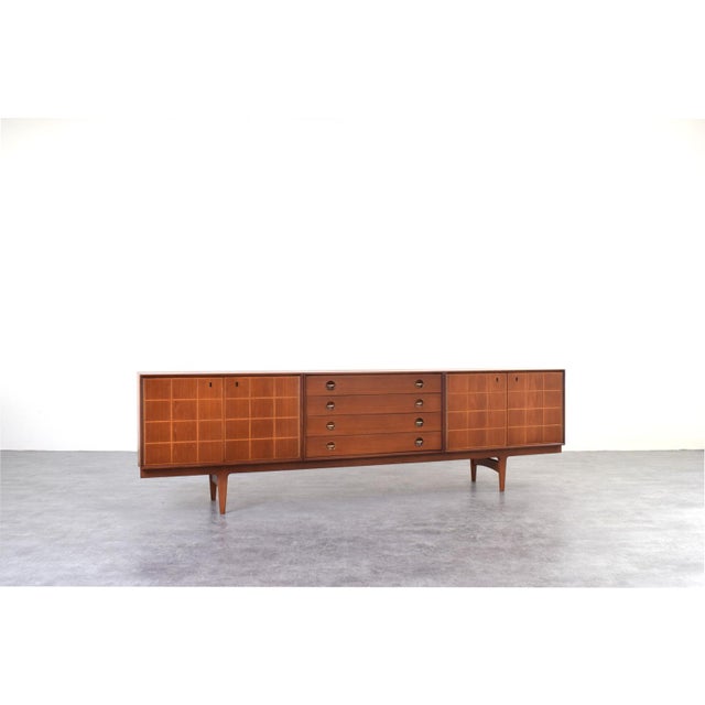 Mid-Century Modern Mid-Century Teak Sideboard by Rolf Rastad & Adolf Relling for Gustav Bahus, 1960s For Sale - Image 3 of 18