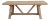 The Chablis, Thick Top Tavern Trestle Table For Sale