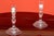Antique 19th Century Georgian Anglo Irish Blown Glass Cut Crystal Candlesticks - a Pair For Sale - Image 4 of 12