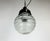 Industrial Bakelite Pendant Light with Ribbed Glass, 1970s For Sale - Image 6 of 14