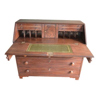 Antique Mahogany Secretaire, 1860 For Sale