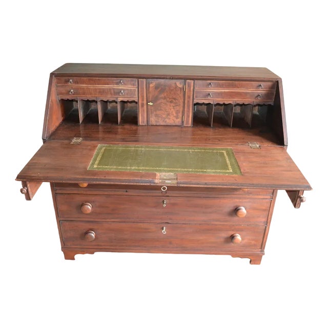 Antique Mahogany Secretaire, 1860 For Sale