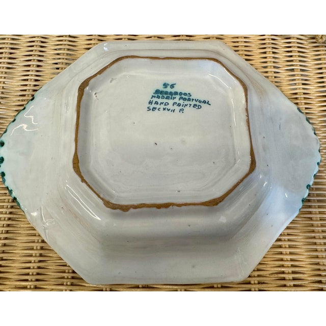 Mid 20th Century Dergedos Portugal Decorative Bowl For Sale - Image 5 of 5