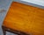 Vintage Military Campaign Burr Yew Wood and Brass 3-Drawer Coffee Table For Sale - Image 11 of 16