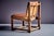 Oak and Aniline Leather Lounge Chair, Germany, 1940s For Sale - Image 4 of 14