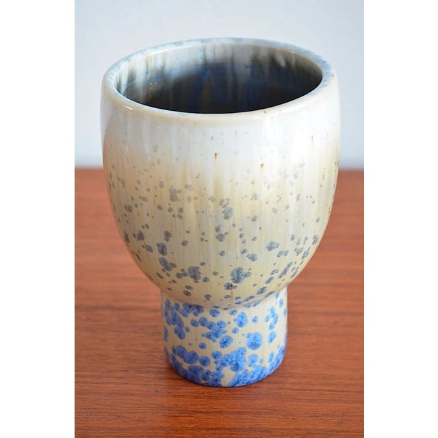 German Ceramic Vase from Wendelin Stahl, 1970s For Sale - Image 3 of 10