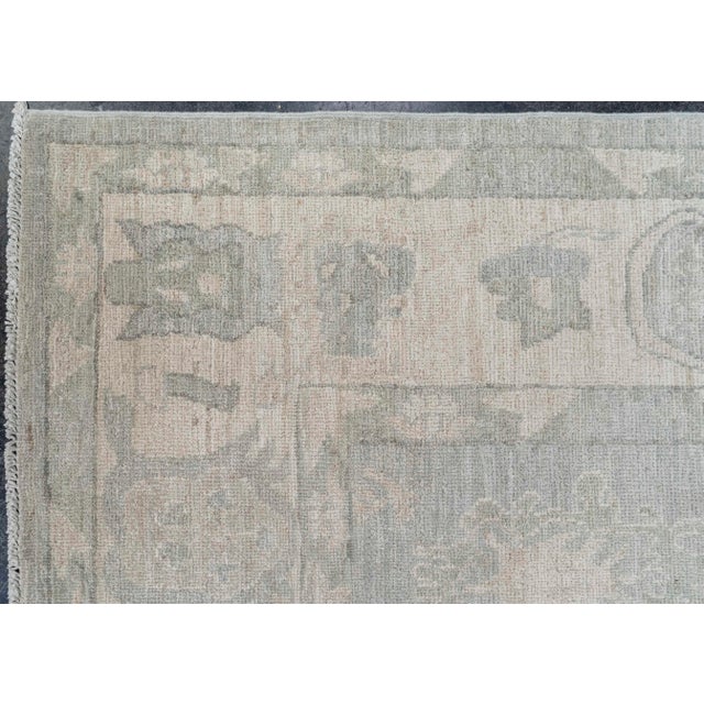 Early 21st Century Oushak Rug 5'11" x 9' For Sale - Image 5 of 8