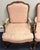 French Vintage Louis XV Upholstered Fauteuil Armchairs - A Pair For Sale - Image 3 of 11