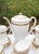 Ceramic Tea Set for 12, Limoges Porcelain, Gold Rim, Classic Greek Key Pattern (27 Pieces), 1930s, Set of 27 For Sale - Image 7 of 9