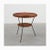 Mid-Century Woven Rattan, Wicker and Iron Two-Tier Round Coffee Table, Italy, 1960s For Sale - Image 13 of 13