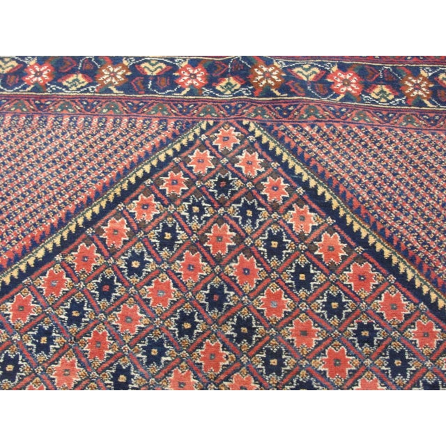 Early 20th Century Early 20th Century Persian Bakhtiari Rug-4'7" X 5'7" For Sale - Image 5 of 8