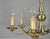 Metal Antique French Louis XVI Style Six Light Bronze Chandelier, 1920s For Sale - Image 7 of 15