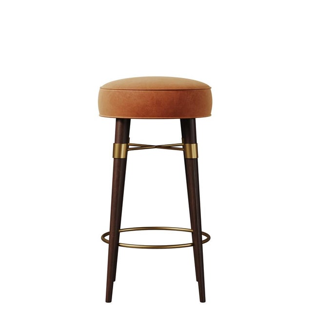 Metal Louis Bar Stool by Ottiu For Sale - Image 7 of 12