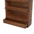 Brown Antique Globe Wernicke Arts & Crafts Oak 3-Stack Barrister Bookcase C1920 For Sale - Image 8 of 11