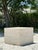 Beige Vintage Boho Travertine Cube Side Table For Sale - Image 8 of 8
