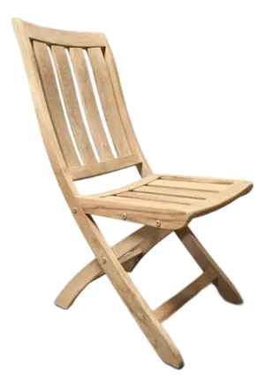 Hi Teak Cambria Teak Outdoor Folding Chair