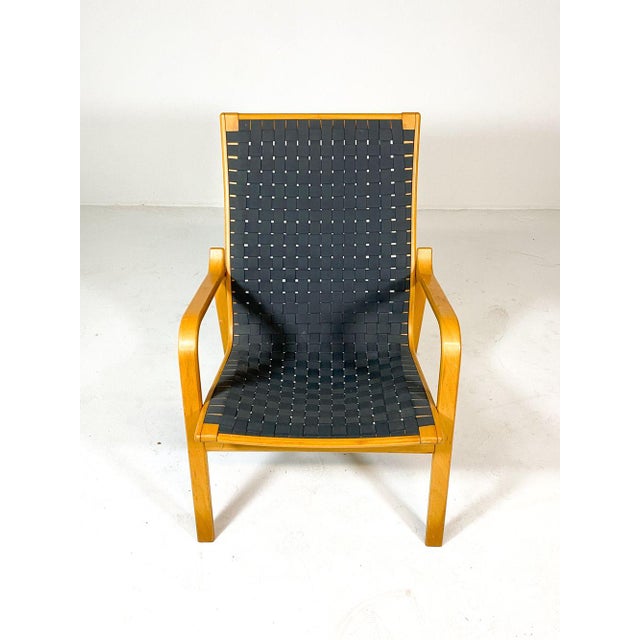 1970s Scandinavian Bentwood Lounge Chair C. 1970s For Sale - Image 5 of 12