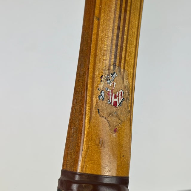 Wood Vintage Wooden Tennis Racquets Tad Imperial & Wilding by Thos. E. Wilson & Co. - A Pair For Sale - Image 7 of 11