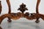 Napoleon III Style Carved Walnut Side Table with Ardune Top, France, 1900s For Sale - Image 17 of 18