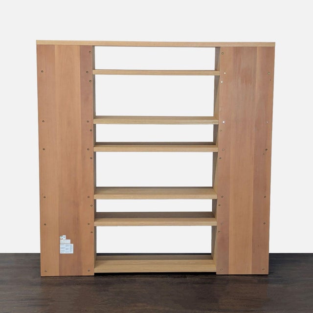 2020s West Elm Wallace Modern Wooden Bookshelf With Open Shelving Design For Sale - Image 5 of 7