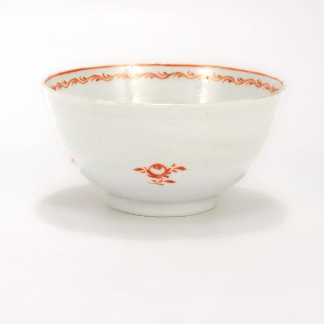Antique 18th Century Chinese Export Porcelain Tea Bowl & Saucer For Sale In Philadelphia - Image 6 of 18