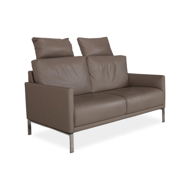 Cara Leather Two-Seater Sofa from Rolf Benz For Sale - Image 4 of 14