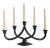 Five-Flame Cast Iron Candle Holder from the Foundry Institute of Th Aachen, Germany, 1967 For Sale