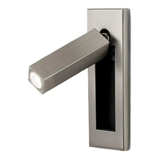 Brushed Nickel Led Dock Reading Light For Sale