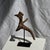 Traditional Indonesian Decorative Wooden Bird on a Base with Crest For Sale - Image 16 of 17